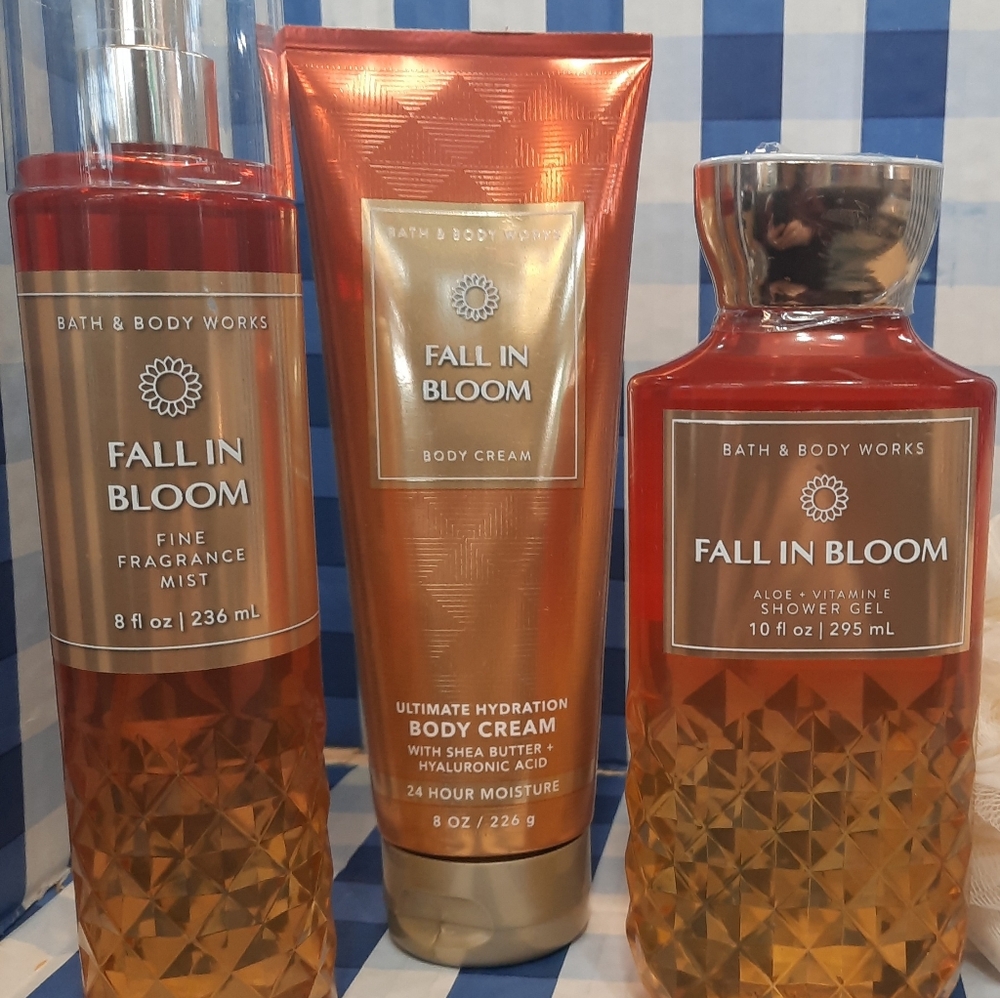 Bath & Body Works "Fall In Bloom" Bundle...3 PIECES
